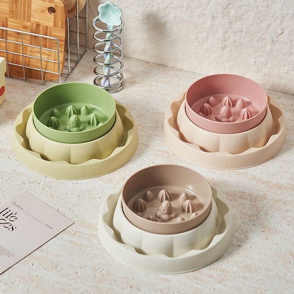 Futternapf aus Edelstahl mit Auslaufschutz, Verschluckungsschutz und Kippschutz für Katzen und Hunde_voghion.com