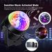 Christmas lighting remote control LED small magic ball mini crystal magic ball lamp colorful voice controlled rotating lamp laser lamp KTV stage lamp_voghion.com