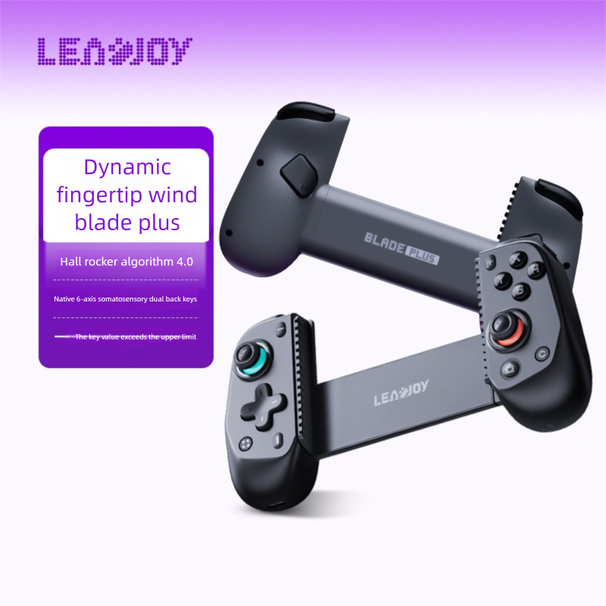 Leadjoy Dynamic Fingertip Wind Blade Plus Stretch Game Controller Switch 2 Bluetooth Streaming Komputer PC Android_voghion.com