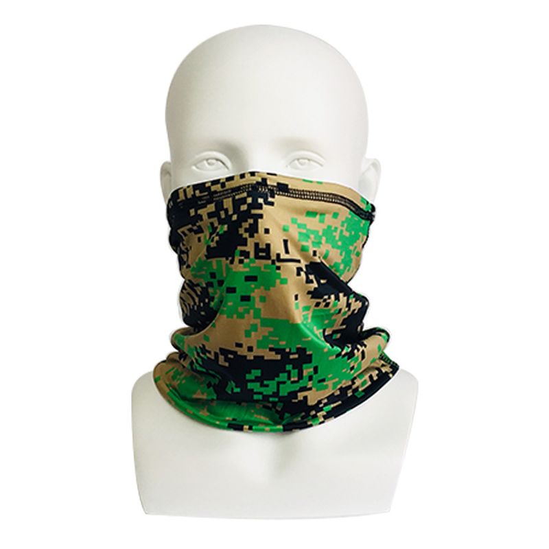 Camouflage hoofddoek, digitaal bedrukte ijszijde, outdoor fietssport sjaal, zonbeschermingsmasker, magische hoofddoek_voghion.com