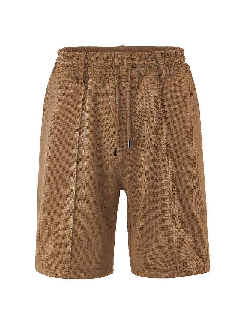 Men's Clothing New Summer Men's Casual Quick Drying Pineapple Grid Composite Shorts Beach Pants_voghion.com