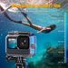 Wasserdichtes Gehäuse, 3er-Pack Filter, kompatibel mit Gopro Hero 13 12 11 10 9, Schwarz, 70 m Unterwasser-Schutzgehäuse, Tauchset_voghion.com