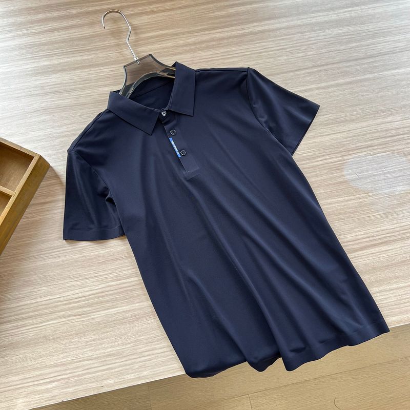 Polo a maniche corte in piqué senza cuciture adesiva di classe_voghion.com