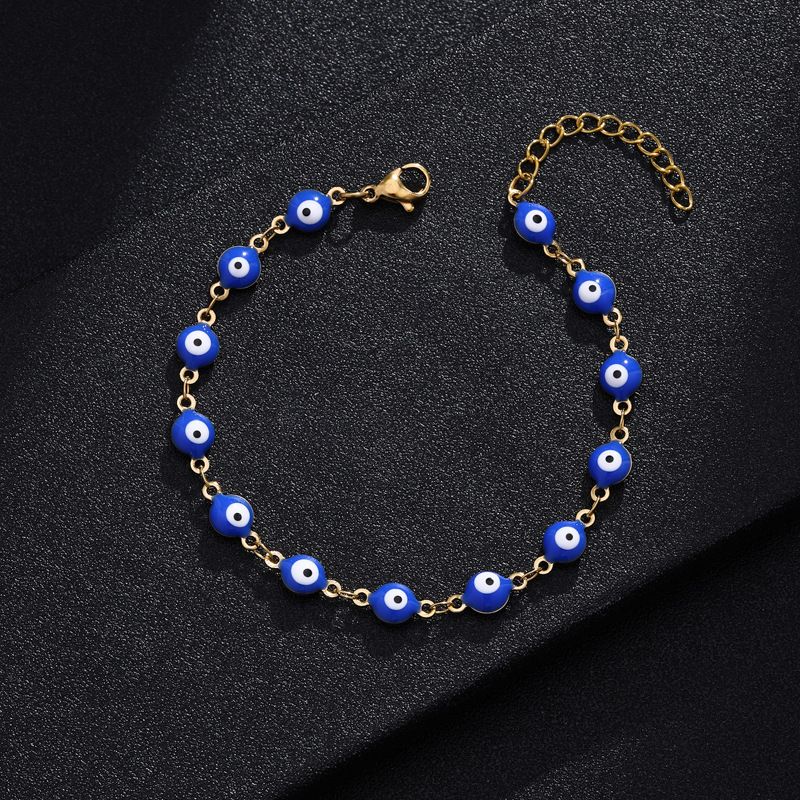 Hotsælgende øjenarmbånd kvindeligt temperament online berømthed veninder par mode perler element armbånd søde smykker_voghion.com