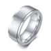 Index Finger Knuckle Stainless Stress Relief Rotating Men's Titanium Steel Ring R-394_voghion.com