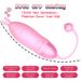 Leistungsstarker Kugelvibrator, Klitorisvibrator mit 10 Modi, tragbarer Mini-Taschenstimulator, G-Punkt-Klitoris_voghion.com