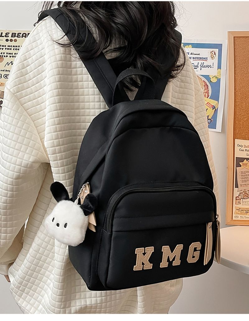 Schultertasche für Damen, modisch, schlicht, für Studenten, Reisen, leicht, für den Einsatz auf dem Campus_voghion.com