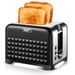 2-Slice Sandwich Toaster, Multifunction Breakfast Maker With Panini Press & Egg Poacher, EU Plug 700W Non-Stick_voghion.com