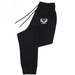 Pantalones deportivos holgados negros de estilo coreano para hombre, de lana, estilo otoño-invierno, informales y largos._voghion.com