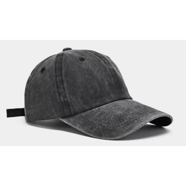 Unbeatable Quality Washed Cotton Embroidered Soft Top Duckbill Made Of Old Denim Hat Light Plate Sand Washed Baseball Cap_voghion.com