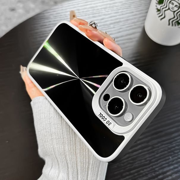 Suitable for 15Promax 15 14 12 personality colorful CD pattern large hole high-end full edge with dustproof net anti-fall ultra-thin ins_voghion.com