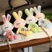 Bunny Plush Toy Adorable Mini Rabbit Doll Soft Stuffed Animal Toss Wedding For_voghion.com