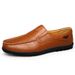 Euro Step Übergröße Herren Casual Leder Rindsleder Weiche Sohle Atmungsaktiv Slip-On Loafers Handgefertigte Fahrschuhe Herren 47_voghion.com