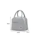 Borsa termica portatile per il pranzo, impermeabile, isolata, per bento, per studenti, spessa e carina, 250318l_voghion.com