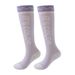 Calcetines deportivos de compresión para mujer, calcetines de compresión elásticos para correr, calcetines de protección profesionales de pantorrilla larga, calcetines de compresión elásticos para mujer_voghion.com