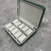 Schwarz Blau Grau Tragbare 6 Bit 10 Bit 12u Leder Reißverschlusstasche Uhrenbox Flip Cover Schmuck Aufbewahrungsbox_voghion.com