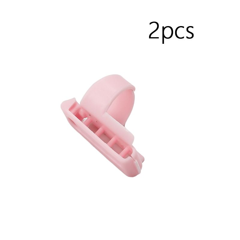 2pc Knitting Tool Stitchers Sewing Tool Wool Compiler Finger Plastic Thread Guides_voghion.com