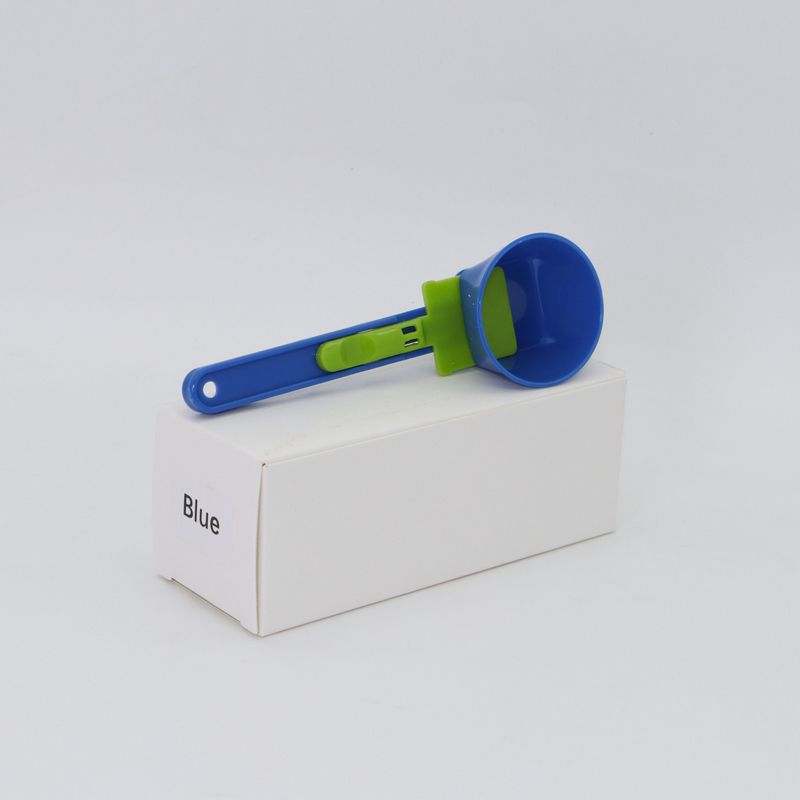 Cross Border New Product Mess Free Measuring Funnel Creative Protein Powder Sliding Spoon Coffee Leak Proof Spoon_voghion.com
