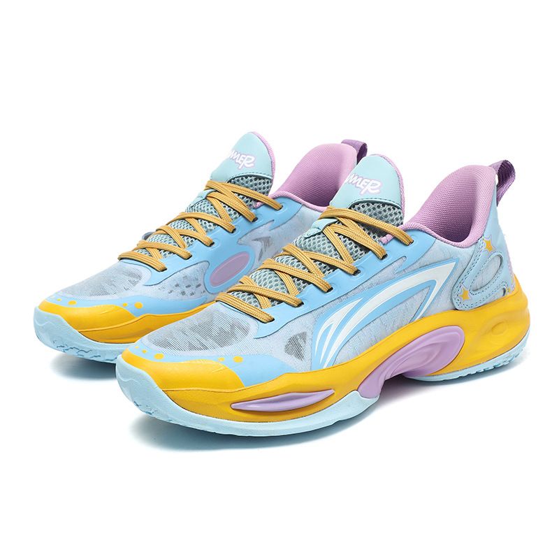 Ultra lightweight 2024 summer new basketball shoes, breathable, anti slip, rebound, grip, wear-resistant, low cut, men's_voghion.com