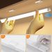 10 stücke Streifen Licht LED PIR Motion Sensor Wireless USB Aufladbare Schrank Schrank_voghion.com