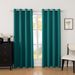 Solid Color Blackout Curtains - 100% Light Blocking & Thermal Insulated (Premium Dense Fabric, Ready-to-Hang Window Drapes For Home & Office)_voghion.com
