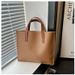 Women's Bags Simple And Fashionable Large Capacity Tote Bag For Women Spring New Lychee Pattern Casual Commuter Bag Handbag_voghion.com
