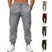 Retro-Jogginghose für Herren – Winterhose aus Jacquard mit elastischen Bündchen und verstellbarem Kordelzug (S-3XL, 4 traditionelle Farben)_voghion.com