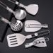 304 Stainless Steel Camping Utensil Set Foldable Cooking Kit Includes Spatula Spoon More Compact Lightweight For Picnics Hiking Outdoor Cooking_voghion.com