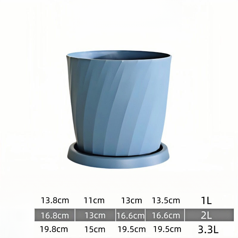 Nodic Minimalistische Verdikte Dubbele Creatieve Hars Vetplant Kleine Pot Bloempot_voghion.com