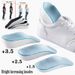Höjd Öka Män Kvinnor Skor Platta fötter Valvstöd Ortopediska innersulor Sneakers Hällyft Memory Foam Mjuka skokuddar_voghion.com