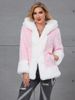 Women's fashion warm casual imitation fur coat_voghion.com