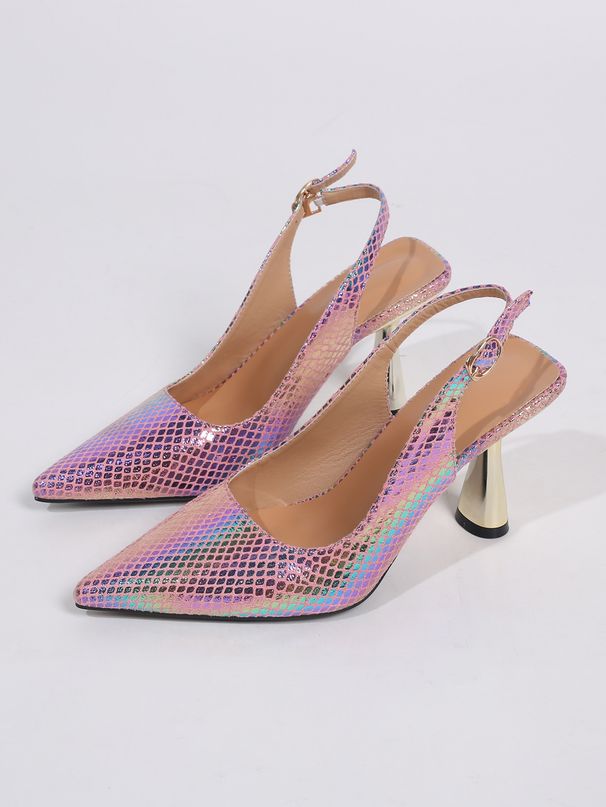 Γυναικεία Ψηλοτάκουνα, Πολύχρωμα Mules με Λουράκια στην Πλάτη, Γυναικεία Παπούτσια, Cross Border, Γυναικεία Παπούτσια σε Ζωντανές Πωλήσεις του 2025, Μοντέρνα Σανδάλια_voghion.com