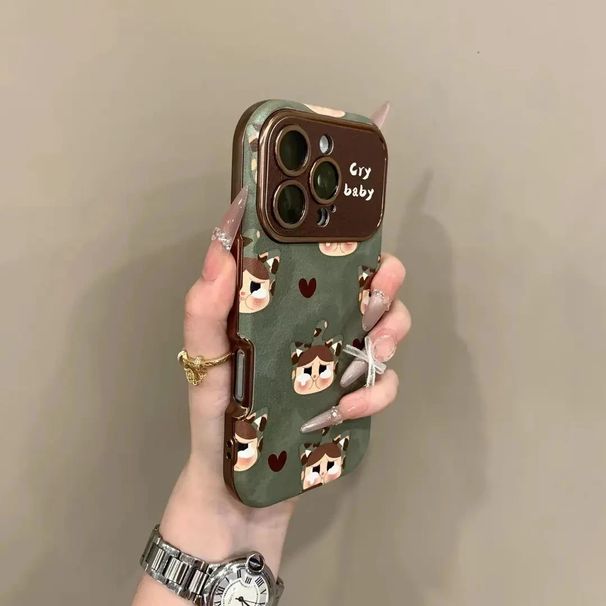 Compatibile con iPhone 17 Max Donna Nuovo 16 Pro Autunno Inverno Pelle 15 Plus Leggero Sensazione di alta qualità 14_voghion.com