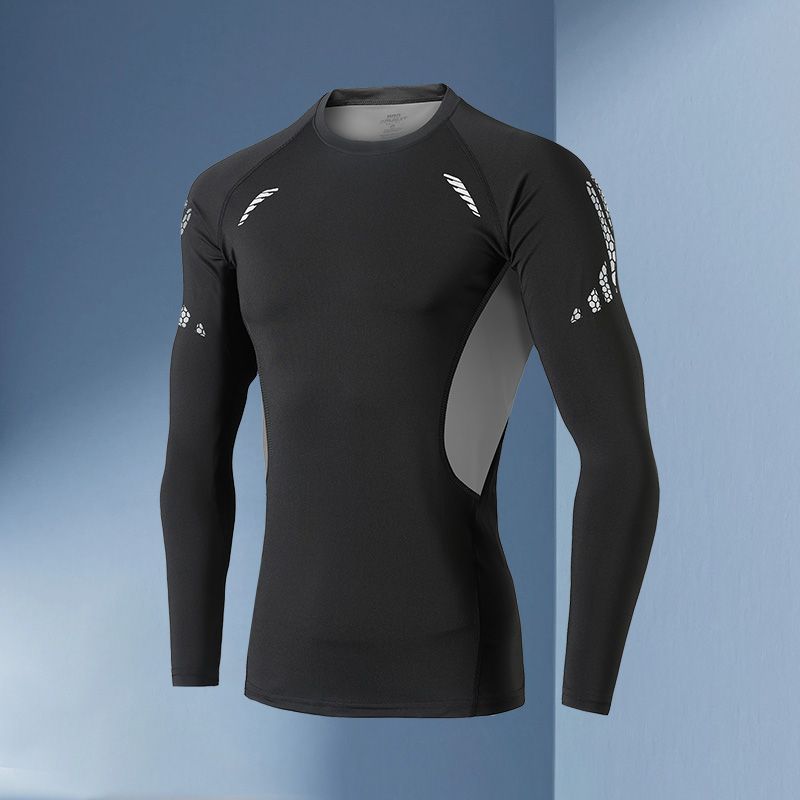 Maillot de bain homme méduse combinaison de plongée manches de protection solaire pantalon long ensemble de natation équipement de plongée avec tuba maillot de bain de surf_voghion.com