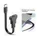 Câble USB-C 100 W à charge rapide à 90 degrés pour téléphone portable_voghion.com