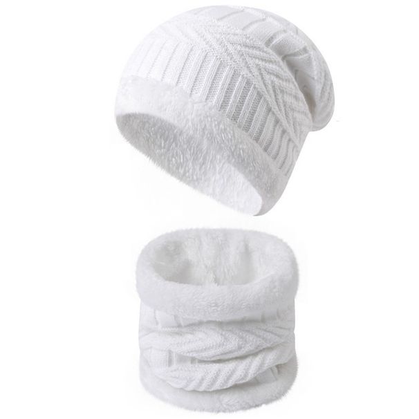 Yeni Noel kırmızı ve beyaz sıcak set sıcak satış kış bisiklet eldiveni şapka boyun sıcak üç parçalı set_voghion.com