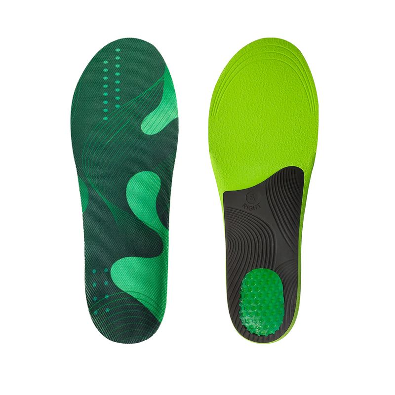 New sports arch light correction insole for men and women breathable sweat absorbent soft and comfortable high elastic shock absorbing insole_voghion.com