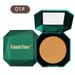 Dark Double-layer Powder With Mirror Powder Puff Matte Cosmetics Waterproof Natural Makeup_voghion.com