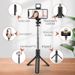 Music Festival NEW Wireless S03 Selfie Stick 3 in 1 Extendable Handheld Monopod Mini Tripod With Remote Shutter selfie Stand for Mobile_voghion.com