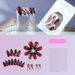 New Almond Shaped Wearable Nails With Gradient Colors, High End Nail Art Pieces, High Luxury False Nail Pieces, Finished Products Are Detachable_voghion.com