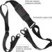 ROCKBROS Shoulder Folding Bike Strap Scooter Stem Binding Handle_voghion.com