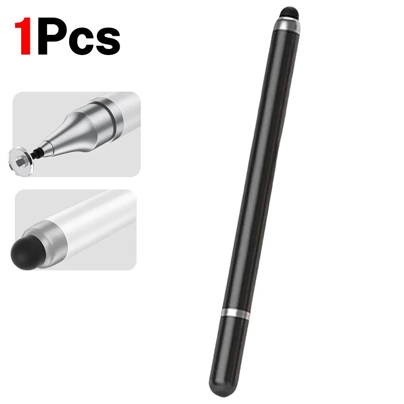 8-1PCS Double-Headed Universal Pen For IPad Tablet Android IOS Phone Drawing Writing Capacitive Screen Touch Stylus Pens_voghion.com