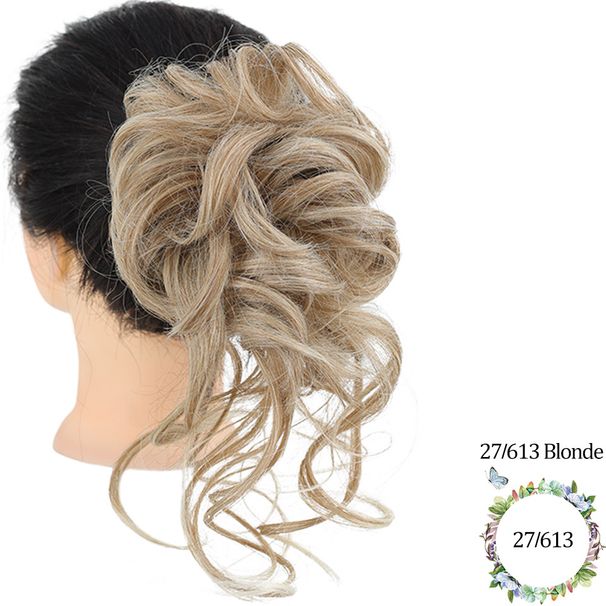 Hårband med clips, lat knut för långt hår, 25 cm/55 g_voghion.com