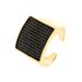 Trendy Hip-Hop Full Diamond Square Ins Exaggerated Simple Gold-Plated Unisex Ring_voghion.com