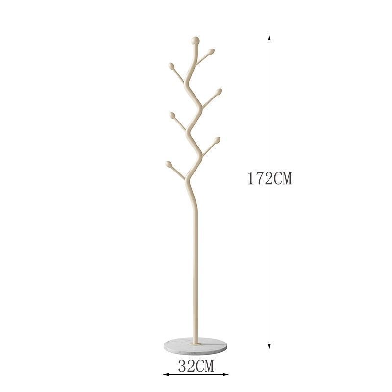 Floor-standing Coat For Bedroom, Home Bedside Storage, Cream-colored Vertical Italian-style Light Luxury Clothes Rack_voghion.com