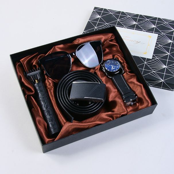 Moške ure Moški strojček za striženje las Sončna očala Ura Employee First May Activity Darilo Poslovni spominek Set za valentinovo_voghion.com