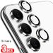 3 Stück/1 Satz metallisch glänzende Objektivschutzabdeckung für Samsung Galaxy S25 Plus S23 FE S24 A15 A35 A55 Vollschutzkamera_voghion.com