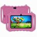 7 Inch Android Learning Tablet For Kids With 2GB RAM, 32GB Storage, WiFi, Dual Camera, Bluetooth, GPS – Includes Leather Case (Blue/Pink)_voghion.com