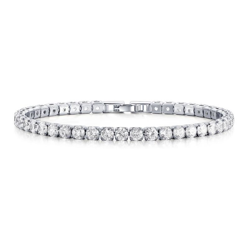 Men's And Women's Hip-Hop 4.0 Copper Inlaid Zircon Tennis Bracelet_voghion.com
