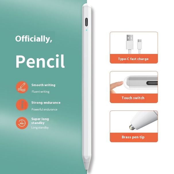 Vhodné pro mobilní telefony s tužkou, tablety, dotyková kapacitní pera Android, plně kompatibilní s kreslicí mědí_voghion.com